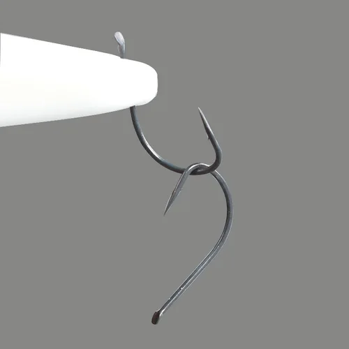 Imagen 2 del producto Importado de Japón Gamakatsu 68229 tiras finas anzuelo de pesca de carpa semimbarbado penetración de alta resistencia