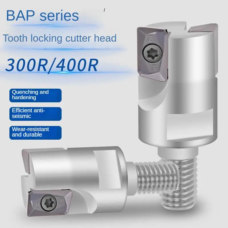 

BAP300R Split Lock Head BAP400R Tungsten Steel Anti seismic cutter bar APMT1135 Milling Tool Head APMT1604