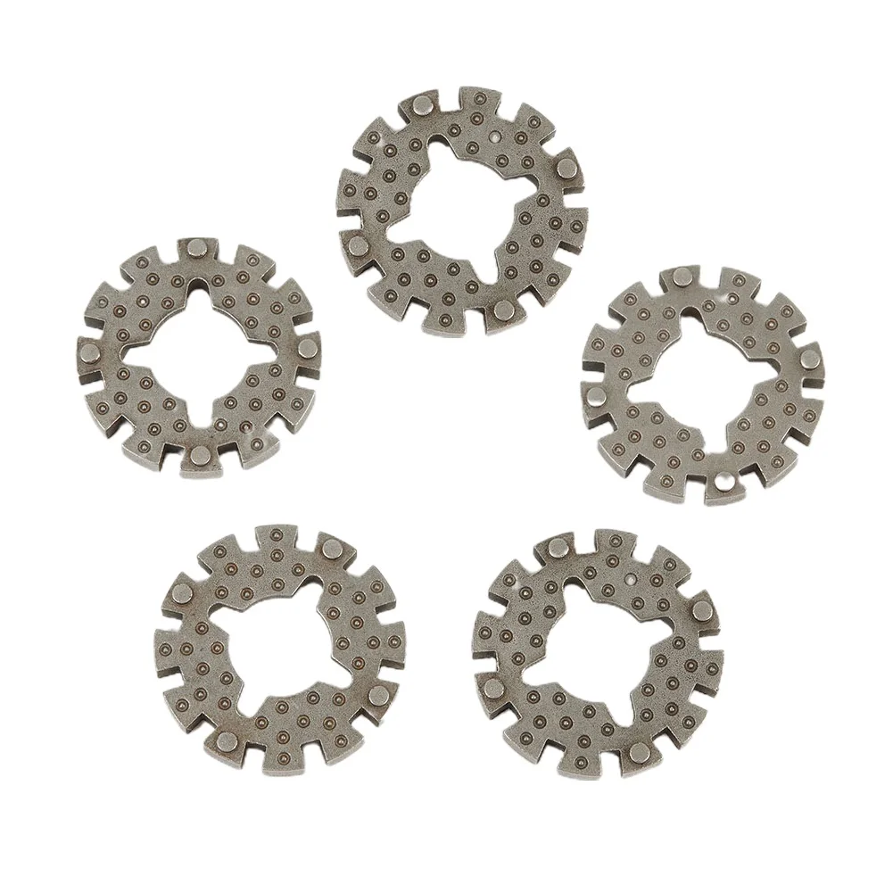 5Pc Oscillating Saw Blades Adapters Circular Saw Blades Star Lock Adapter 25mm Quick Release Adapters Power Tool Accessories