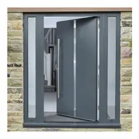 Apartment Resistant To High Temperatures and Waterproof Hinged Door Aluminum Alloy Security Doors Modern Intelligent Entry Doors 3