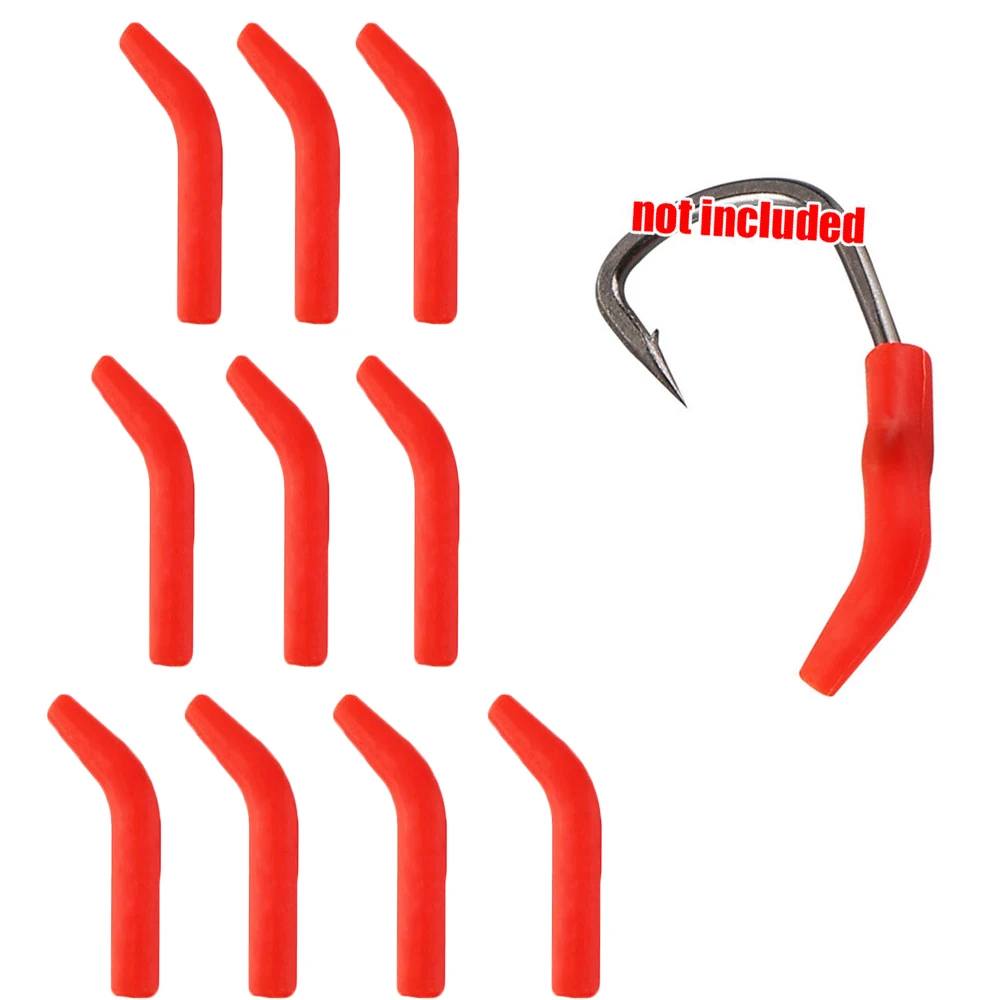 

10/20pcs Fishing D Type Hook Line Aligners Sleeve Anti Tangle Hook Rig Terminal Connector Carp Fish Tackle Tool Accessories