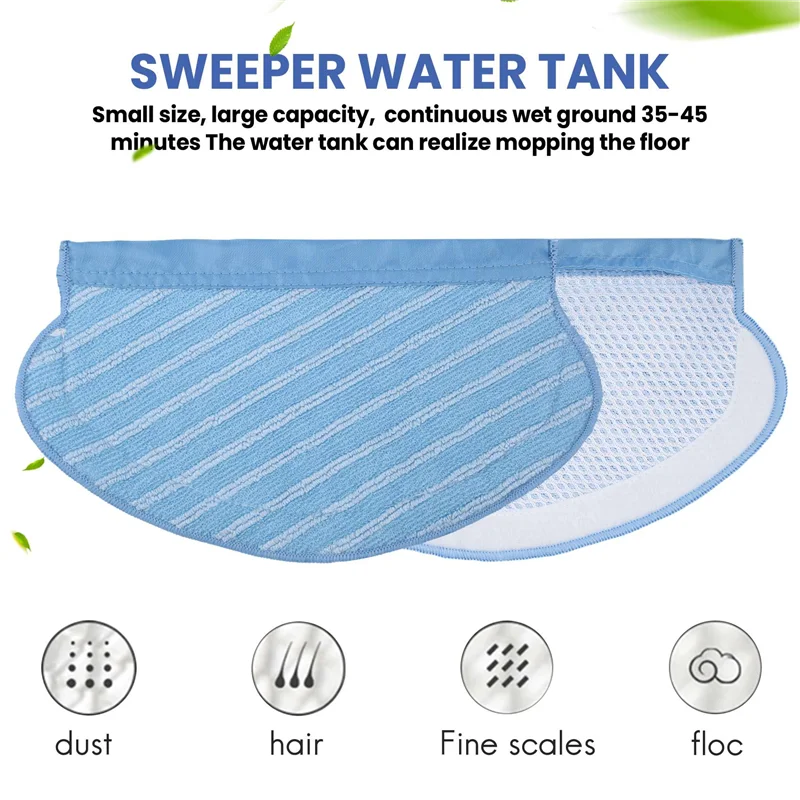 A006-4Pcs استبدال خزان المياه لملحقات المكنسة الكهربائية Ecovacs Deebot Ozmo 950