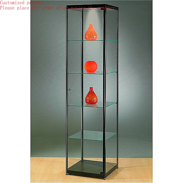 

Custom.Porcelain display cabinet/chinaware display showcase/cheap display cabinet