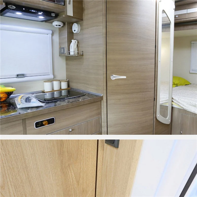 

A82E-4X замок для двери унитаза для дома, замок для двери ванной комнаты, защелка для каравана, лодки, ручка, замок, аксессуары для автофургона