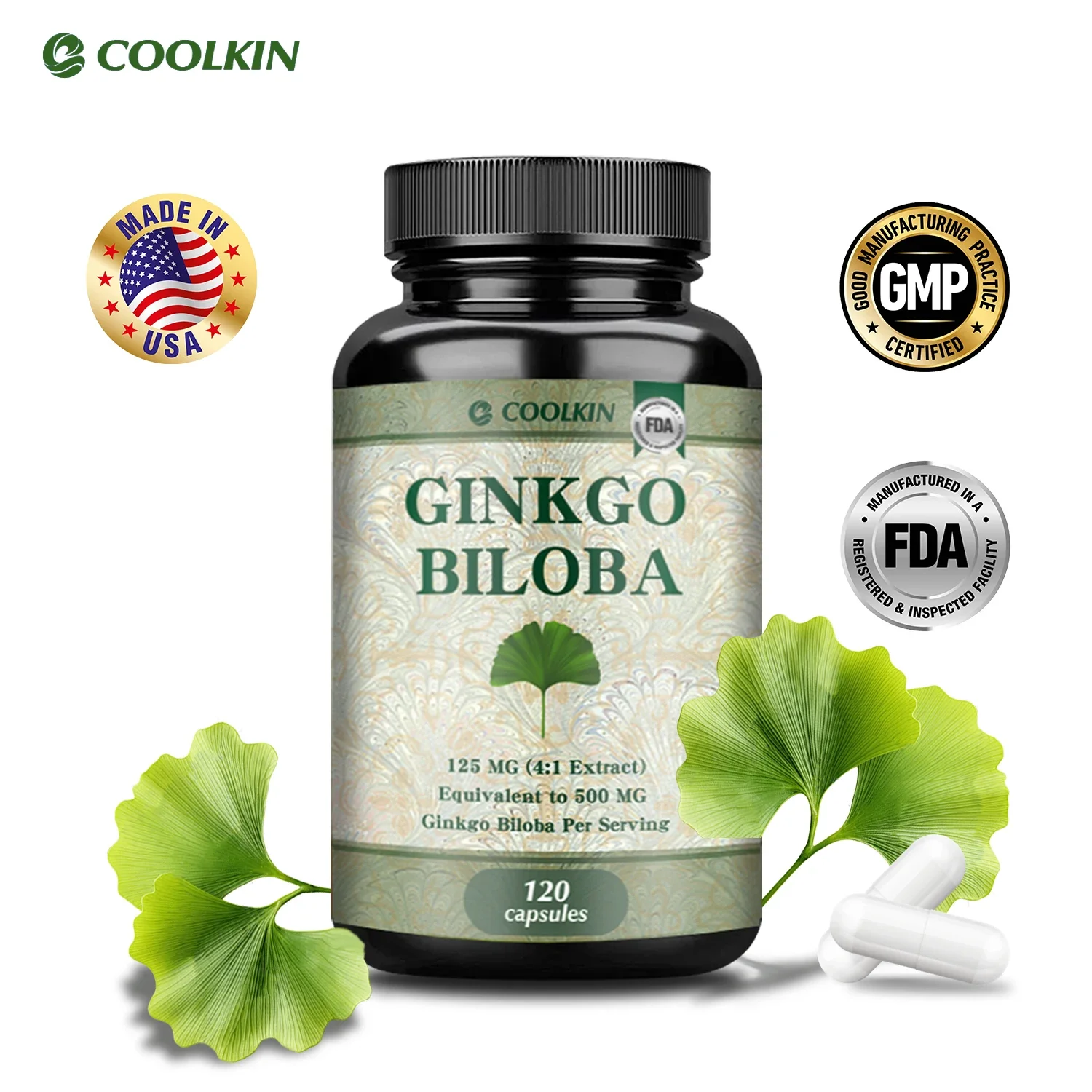 

Ginkgo Biloba - Improves Memory and Cognitive Function, Promotes Brain Health