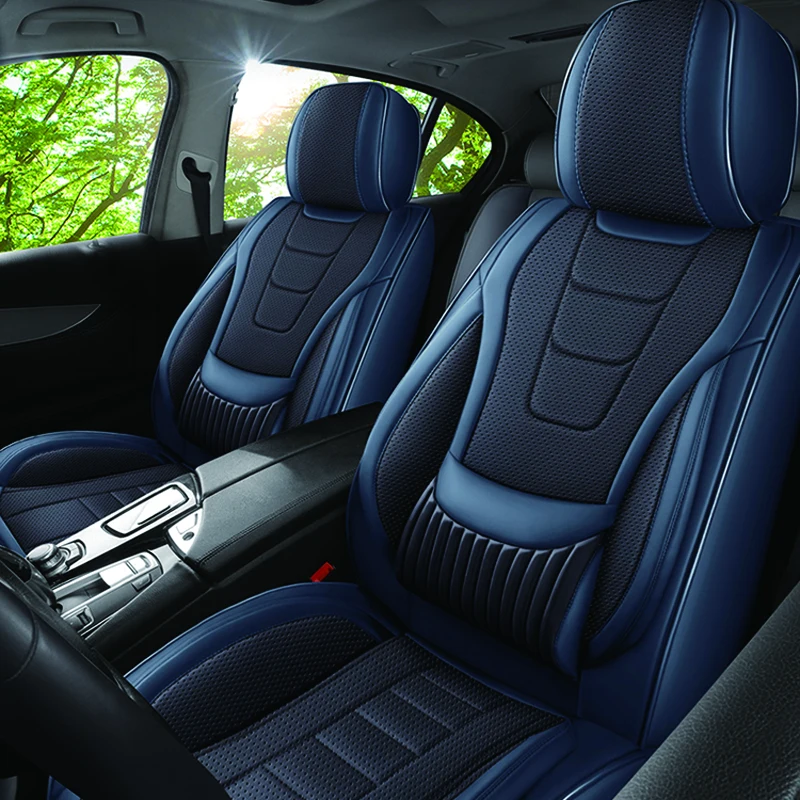 Universal Car Seat Covers For Chevrolet Captiva Onix Sonic Malibu XL Orlando Cavalier Cruze Cobalt Spark Sail Auto Accessories