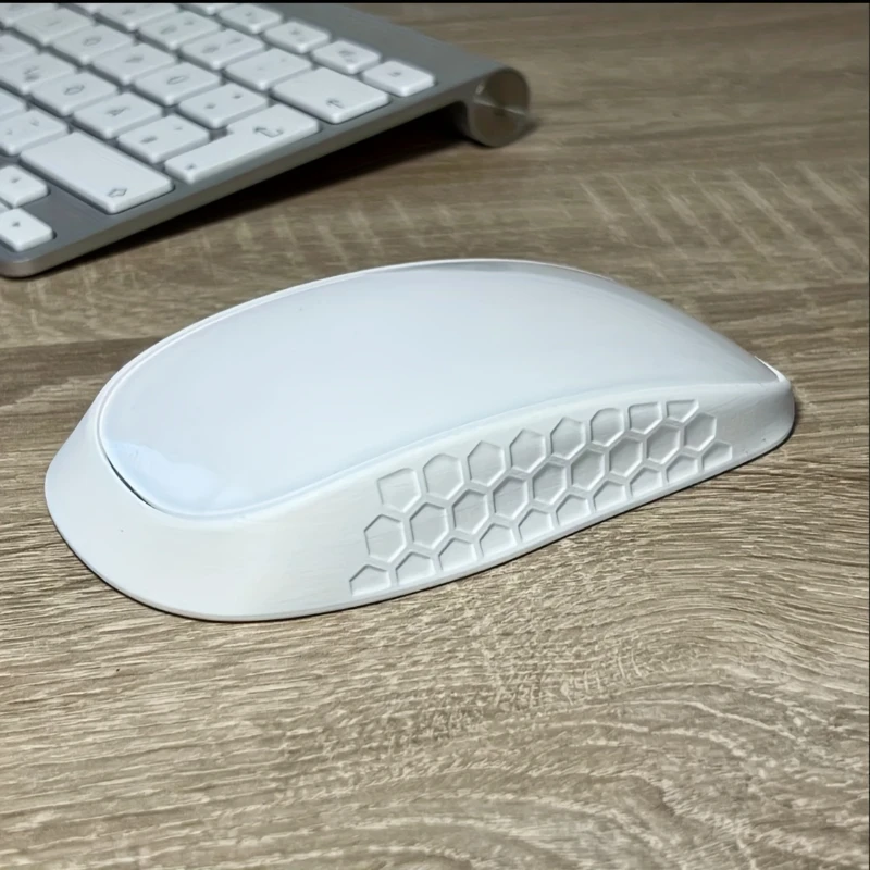 Podwyższona i Optymalizowana Podstawa do Apple Magic Mouse 2/3 Generacji - Szerokiej Szerokości Podpórka na Nadgarstki dla Zwiększonego Komfortu
