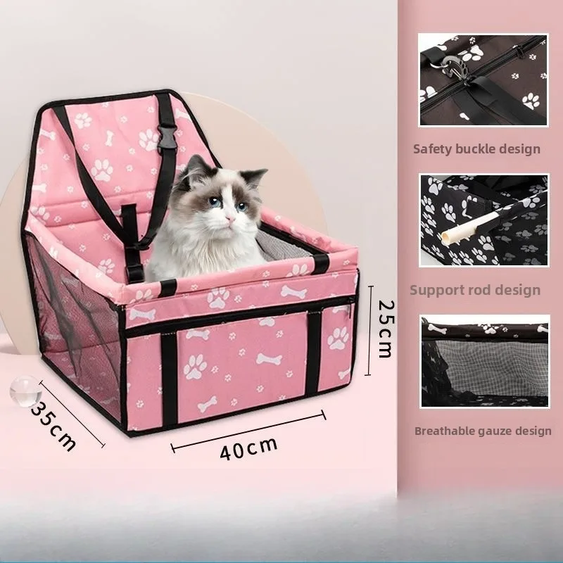 

Car pet mat co-pilot car pet pad waterproof, car front row, thickened full encirclement, dog mat, can be disassembled and washed