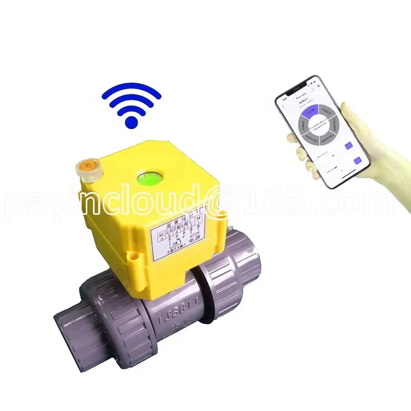 Smart Water Valve WiFi Mobile Actuator Control Full Port Electric Valves DC & AC Driven Valves