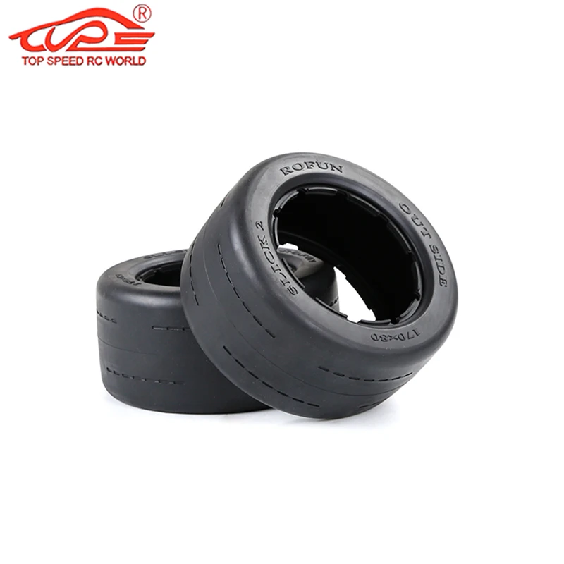 Upgrade Parts Second-generation Bald Tire Front or Rear Wheel Tyre Skin for 1/5 RC CRA HPI ROFUN ROVAN KM BAJA 5B SS Buggy Parts