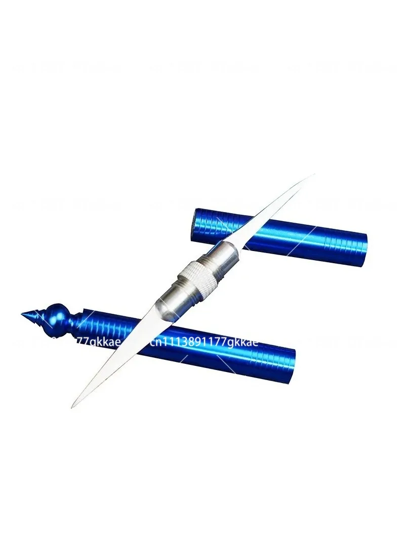 Fruit Watermelon Carving Knife Thai Double Edged Chef Carving Flower Soap Carving Thin Blade Non Grinding High Resilience