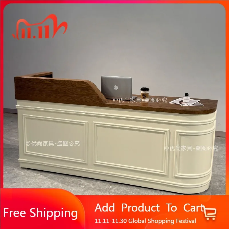 

Design Company Reception Desks Modern Shop Beauty Hotel Luxury Bar Reception Desks Display Comptoire Accueil Trendy Furniture