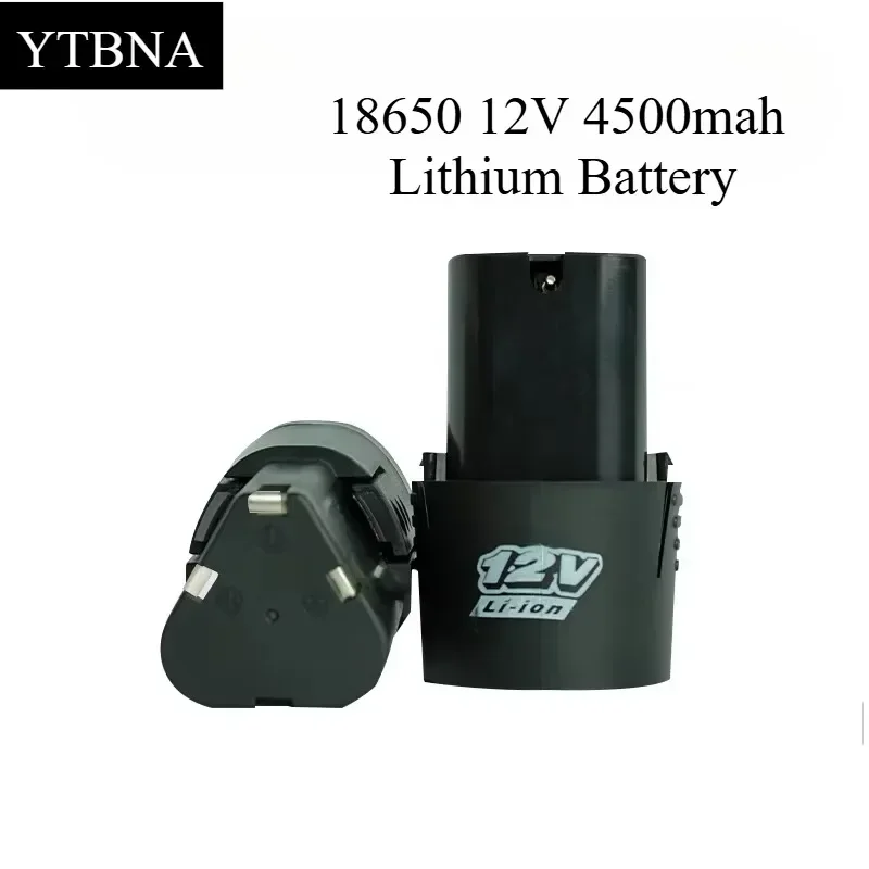 

Electric Screwdriver 12V 4500mah Rechargeable Li-ion Battery Electric Drill 18650 12V High Performance Batteria for Power Tools