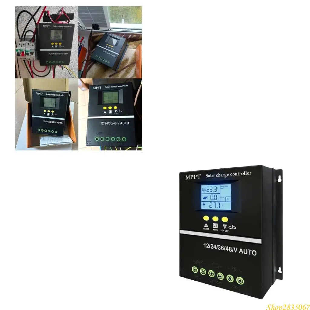 

Automatic 200A Solars Controllers With Overloads Protective for Camping 831F