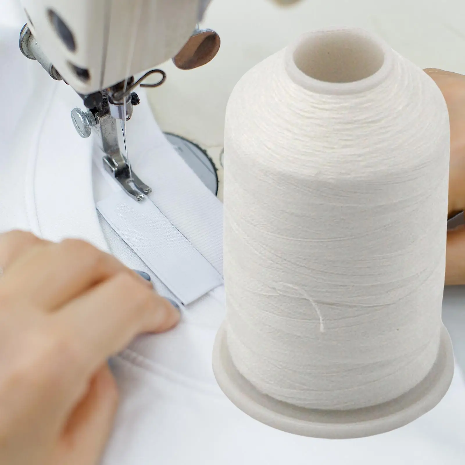 Yarn White 402 Water Soluble Sewing Thread Garment DIY Dressmaker