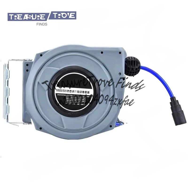 

20-метровая автоматическая выдвижная катушка для воздушного шланга с полиуретановым усилением — пневматический инструмент высокого давления для авторемонта и красоты — система воздушного барабана