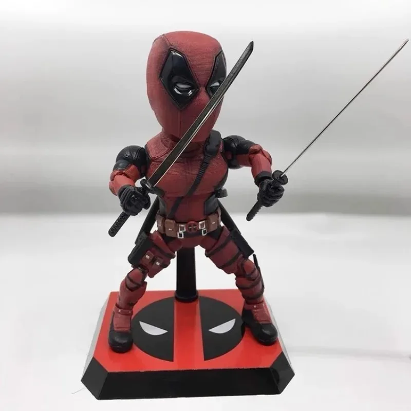 

Avengers X-Men Deadpool Action Figures Anime Model Marvel PVC Mobile Joint Handmade Collectibles Birthday Gift