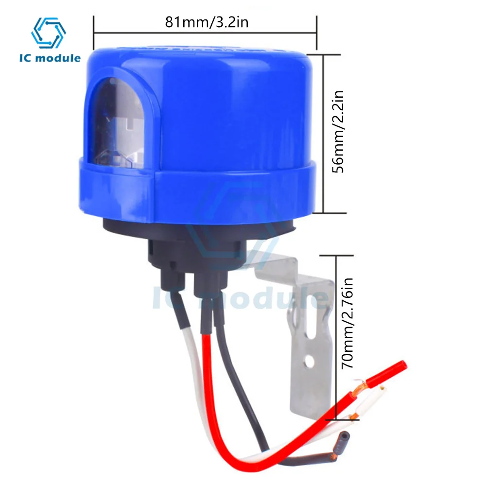 New Outdoor Lights Auto On Off Photocell Sensor Switches Outdoor Photo Cell Sensor Dusk to Dawn Sensor for LED Barn Light