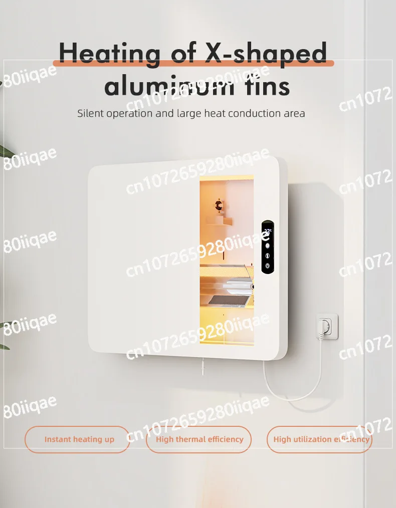 

Intelligent heater, radiator, convective electric heater, instant electric heater 110V wall-mounted