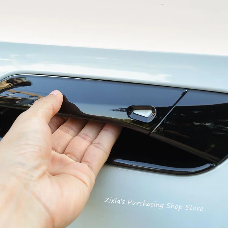 ل Volkswagen VW ID.4 ID.5 E21 E39 2021 ~ 2026 2022 2023 2024 2025 مقبض باب السيارة غطاء وقائي المضادة للخدش اكسسوارات الديكور #3