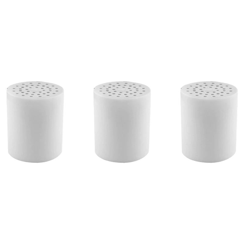 3X 20 Stage Replacement Shower Water Filter Cartridge (No Housing), Compatible With Any Shower Filter Of Similar Design