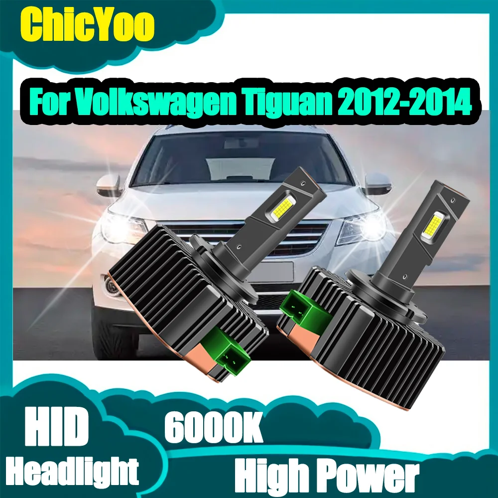 

2X 6000K Canbus No error Car LED Headlights Bulbs 30000LM Super Bright HID Xenon Lamps 12V For Volkswagen Tiguan 2012 2013 2014