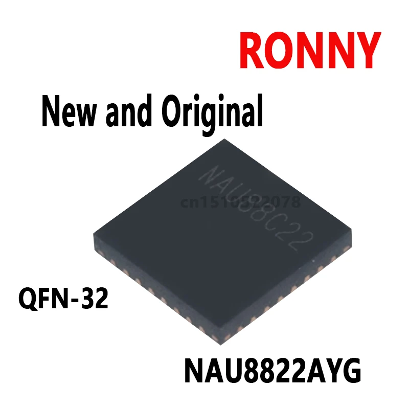 10PCS New and Original  NAU8822A QFN-32 NAU8822AYG