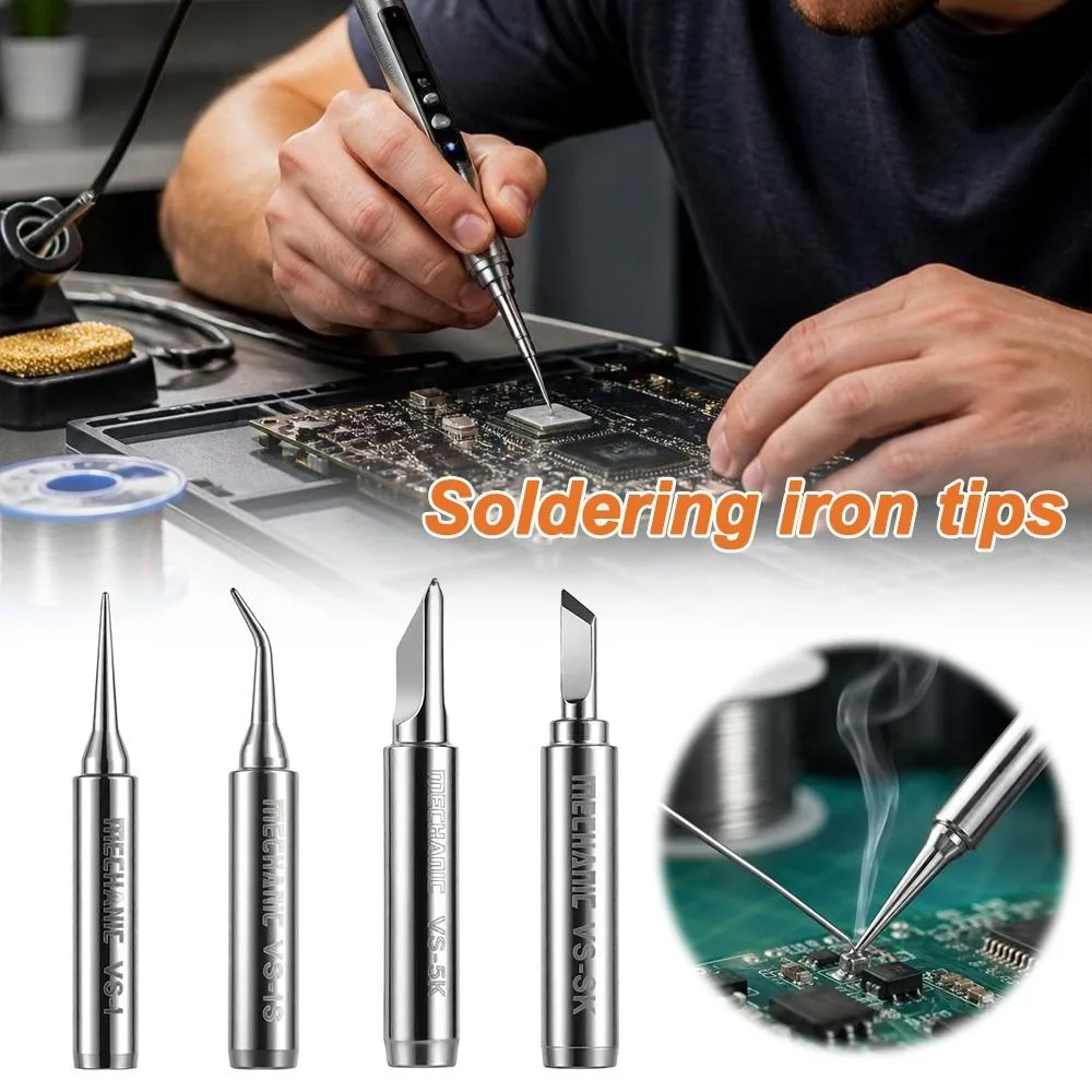 Universal Oxygen-free Copper 936 900M Welding Tips Lead Free Durable Soldering Iron Head Solder Head 936 937 Soldering Stations