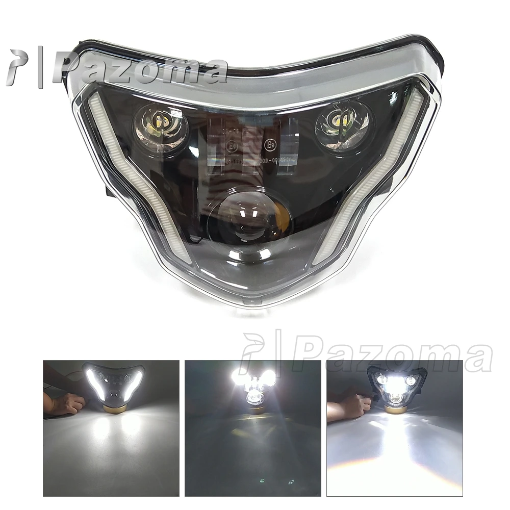 Motorcycle E9 LED Headlights for  G310R 2016- 2018 G310GS 2018 with High Low Beam DRL