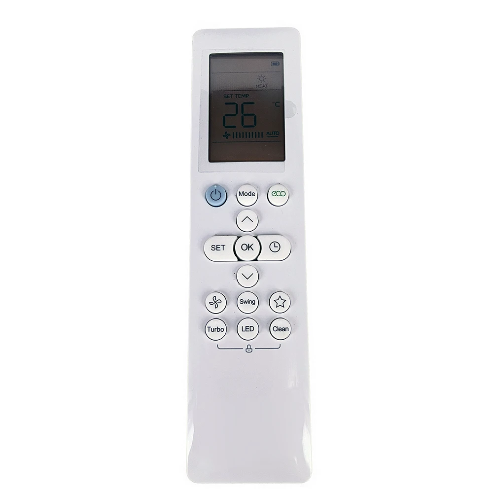 Used Original RG10A5(E)/BGEF For Midea Italtherm AC Air Conditioner Remote Control cool and heat with Backlit