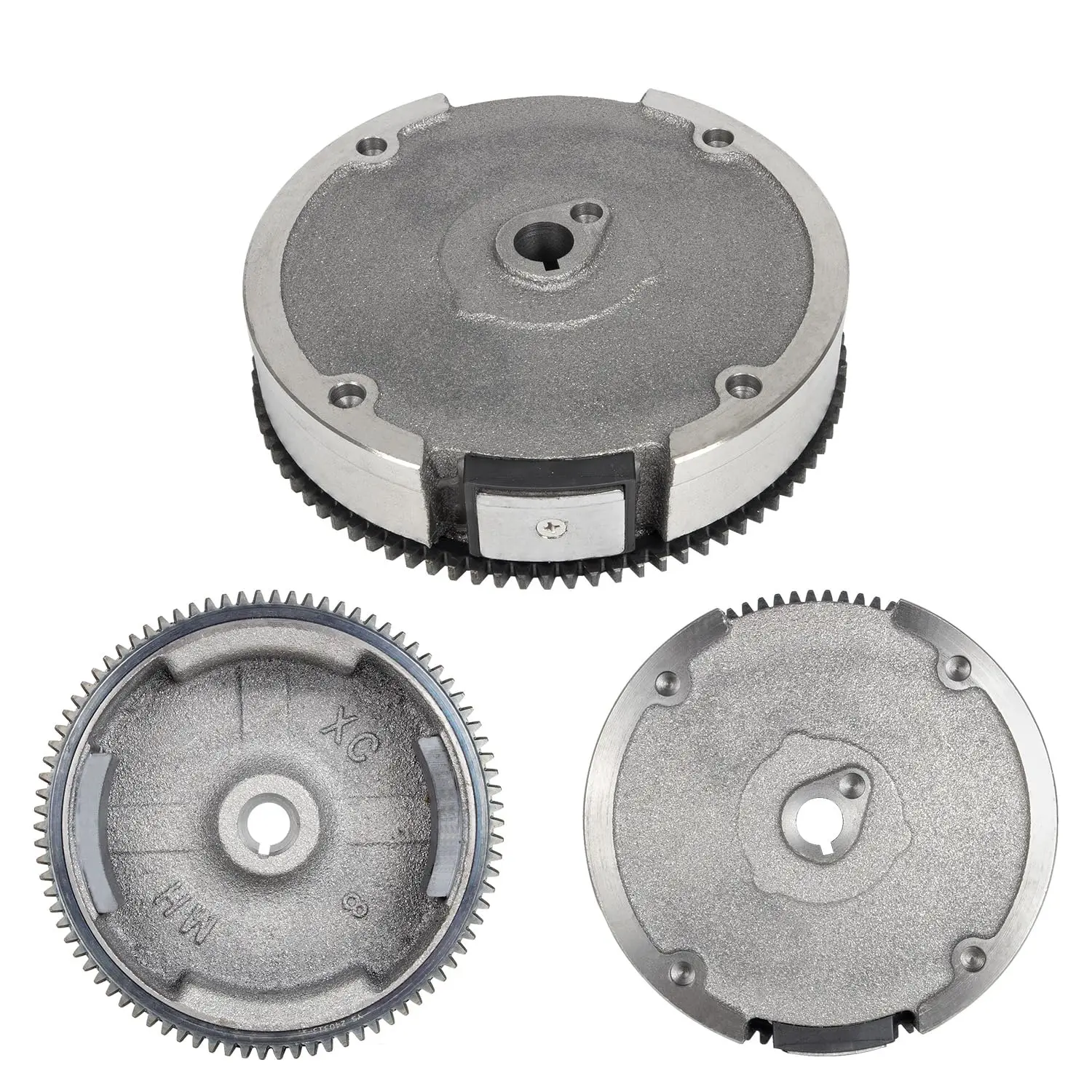 Electric Start Motor Kit Flywheel Ignition Switch Kit for Honda GX160 GX200 & More 2~3KW 5.5HP 6.5HP 4 Stroke Engines 212cc view 4