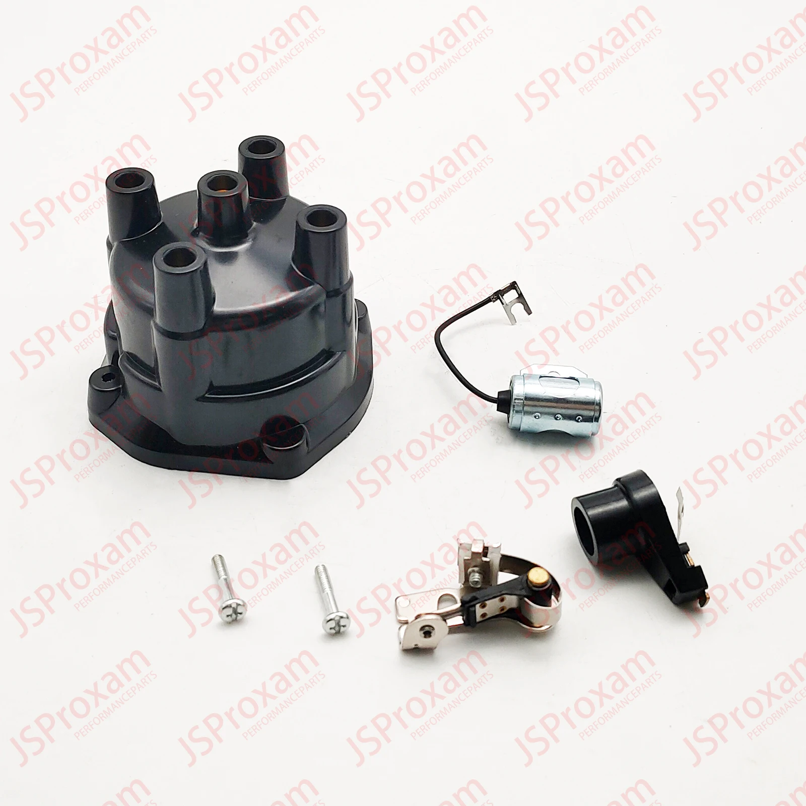 393-9459Q1 Replaces Fits For Mercruiser 9459Q1 3.0 2.5 3.7L Distributor Cap rotor points cond Ignition Kit