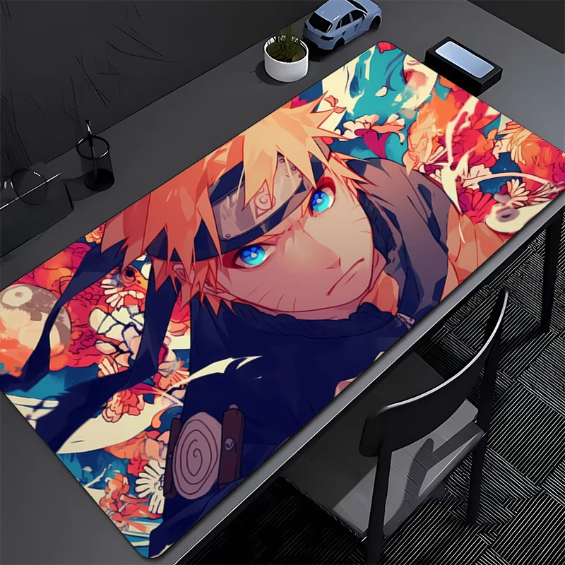 

Mouse Pad Large NARUTO Uzumaki Naruto Gamer Keyboard Mat Pads Gaming Desk Protector Non-Slip Mousepad Deskmat PC Anime Mousepad
