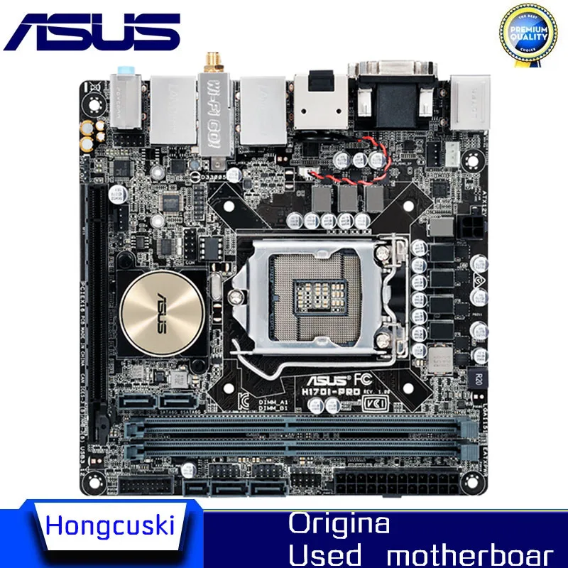 

Материнская плата ASUS H170I-PRO LGA 1151 DDR4 H170 D-4