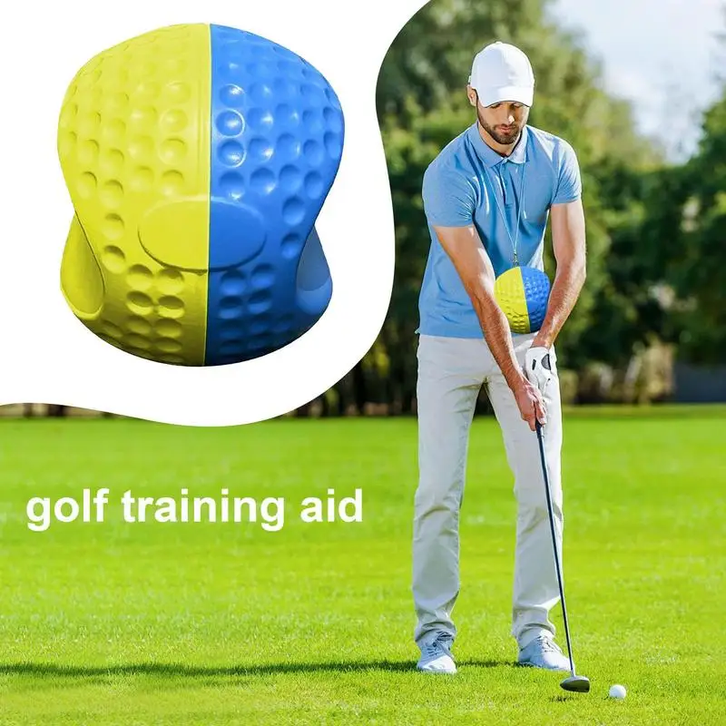 Golf Swing Trainer Ball Arm Posture Correction Swing Correction And Skill Enhancement For Driving Range Golf Course Chipping
