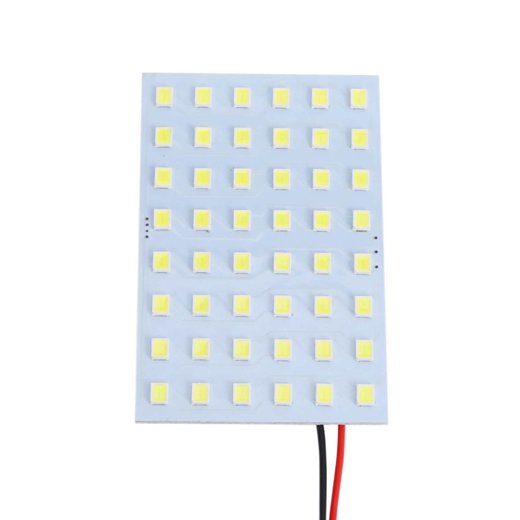 

ABUG-2X Белый 1210 SMD 48 Светодиодная купольная панель салона автомобиля W T10 BA9S Festoon