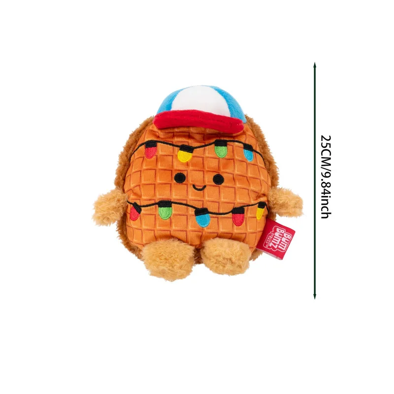 2025 신제품 봉제인형 데모고르곤 와플 라디오 기타 눈 꽉 팽창한 몬스터 인형 부드러운 장난감 수집품 어린이 TV 쇼 팬들을 위한 선물