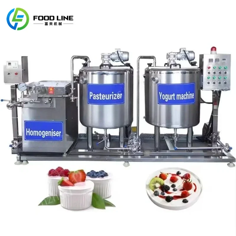Full Set Automatic Greek Yogurt Line - Whey Separation SUS304 High-Concentrate Production Machine custom