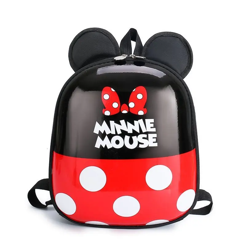 Disney Mickey Mouse Backpack Children\'s Bag Minnie Mouse Hard Shell Package Backpack Fashion School Bags Kids Travel Bag Gifts