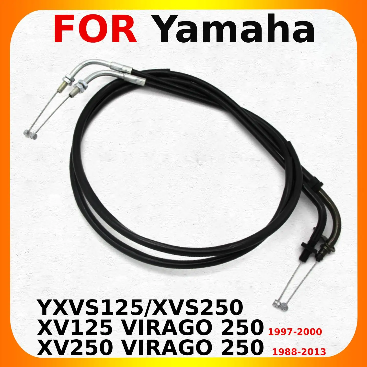 Cable de Control de embrague, línea de alambre para Yamaha XVS125/XVS250 XV250 VIRAGO 250 1988-2013 XV125 VIRAGO 250 1997-2000, Piezas de motocicleta