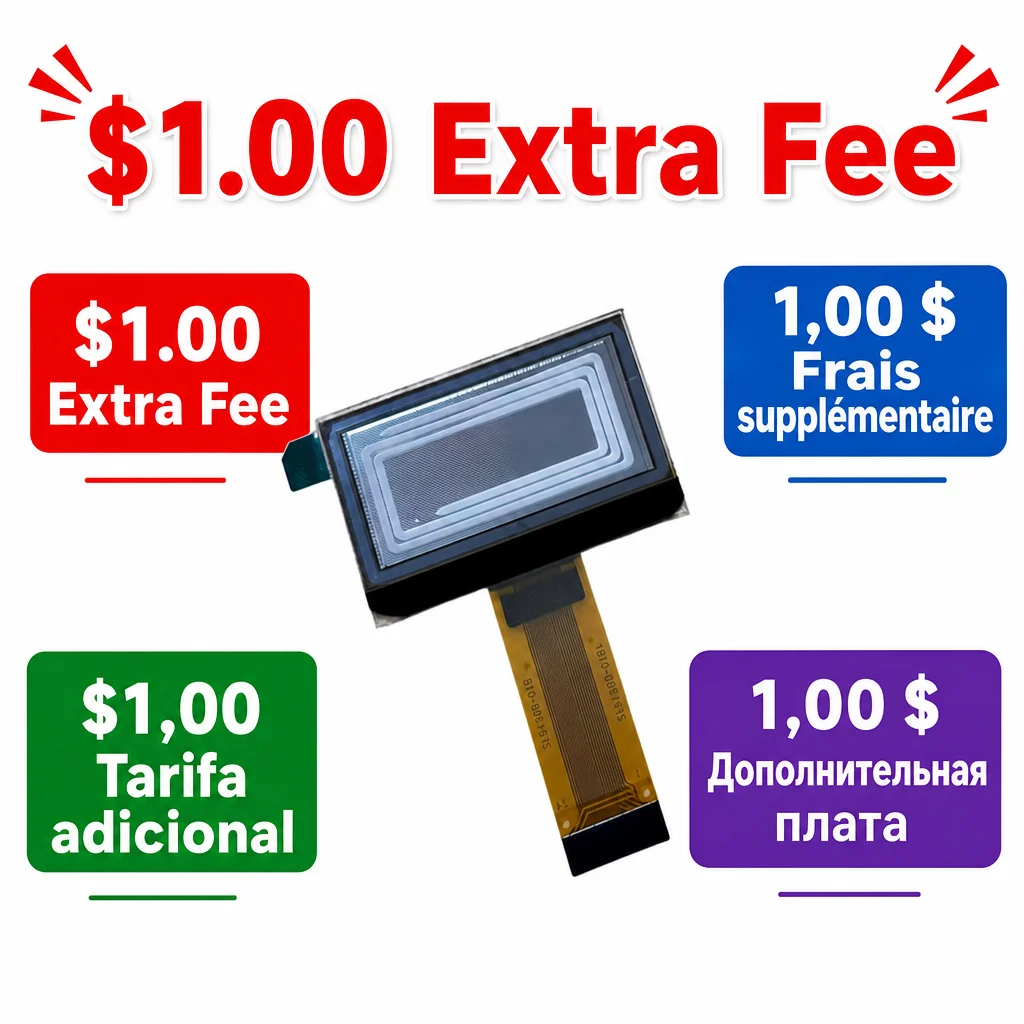 VIP Special Link / $1.00 Extra Fee Price Difference / Replacement Display Screen for Eger-6M Pay Shipping Cost