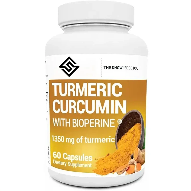 Turmeric Supplement With Black Pepper - Turmeric Curcumin Supplement With 95% Curcumin - Turmeric Curcumin With Black Pepper