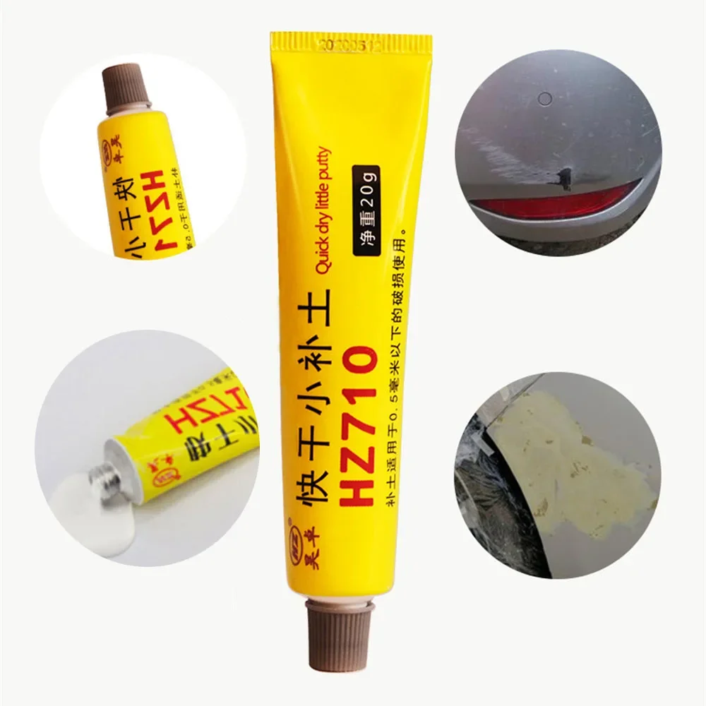 Car Body Putty Scratch Filler Quick Drying Putty Auto Painting Pen Assistant Smooth Vehicle Paint Care Repair Accessories