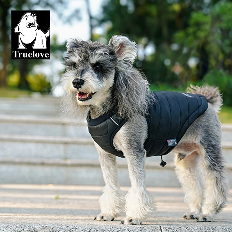 Truelove Pet Warmer Dog Jacket with 3M Thinsulatetm Lining Small Dog Vest Harness Puppy Winter for Ultracold Outdoor Use TLG2171