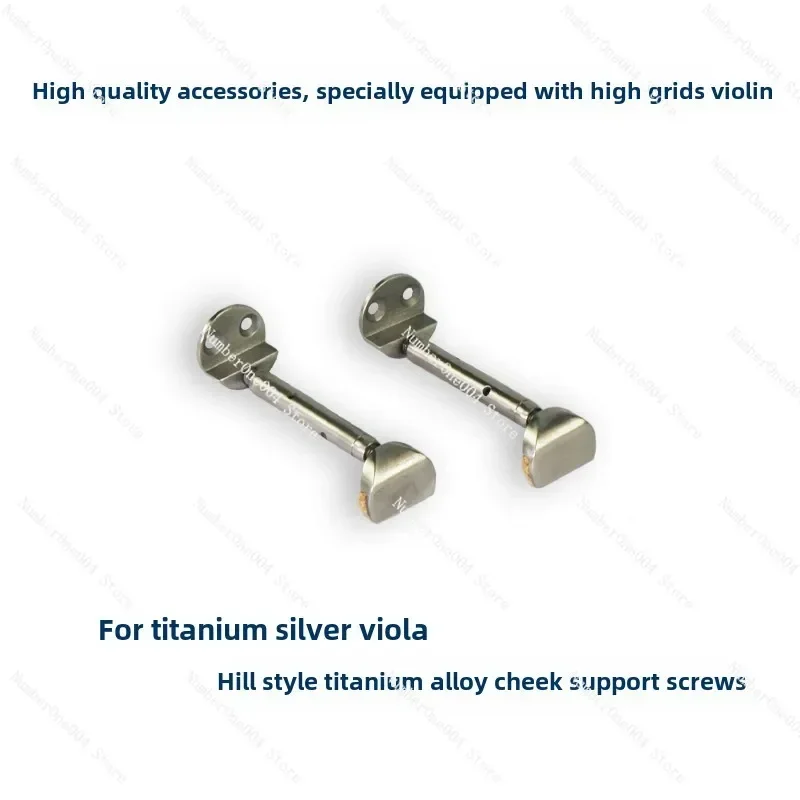 Suitable for Titanium Alloy Viola Hill Split Gill Rest Screw Non-rusting 4/4 Accessories