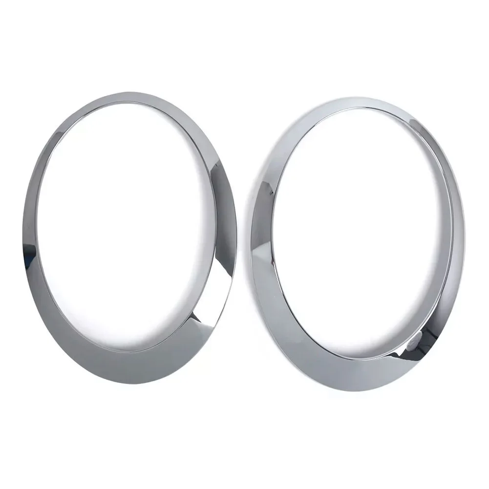 

Headlight Trim Ring Replacemet Compatible With Mini R50 2001-2006 Auto Front Headlamp Cover Bezel Trim Exterior