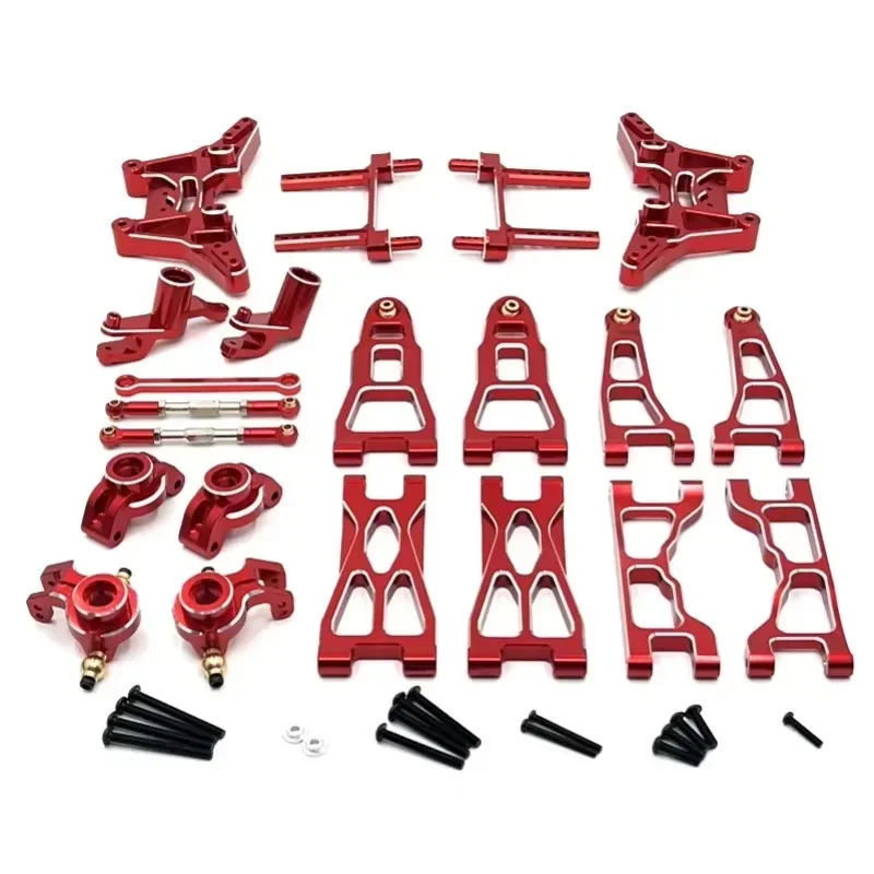 

FOR UD1201 UD1202 UD-12PRO Metal Front and Rear Suspension Arm Steering Assembly Kit 1/12 RC Car Upgrade Parts Accessories