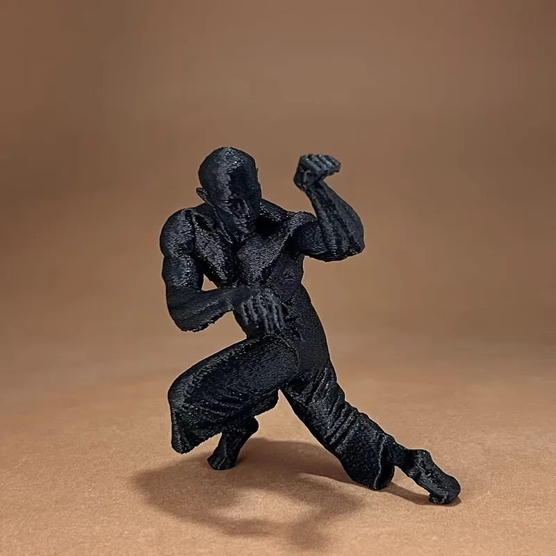 2-Piece Set with Random Colors, 3D Printed Kung Fu Master Crane-Shaped Statue Figurine, Collectible Model, Gift for Collectors, Indoor Home Decoration, Valentine's Day, Christmas, Gift (Collectible Statue), (Statue Figurine) Perfect for Halloween, Thanksgiving, or Christmas Gifts, Also Suitable as Giveaways, Student Gifts, Birthday Gifts, Holiday Gifts, Classroom Prizes