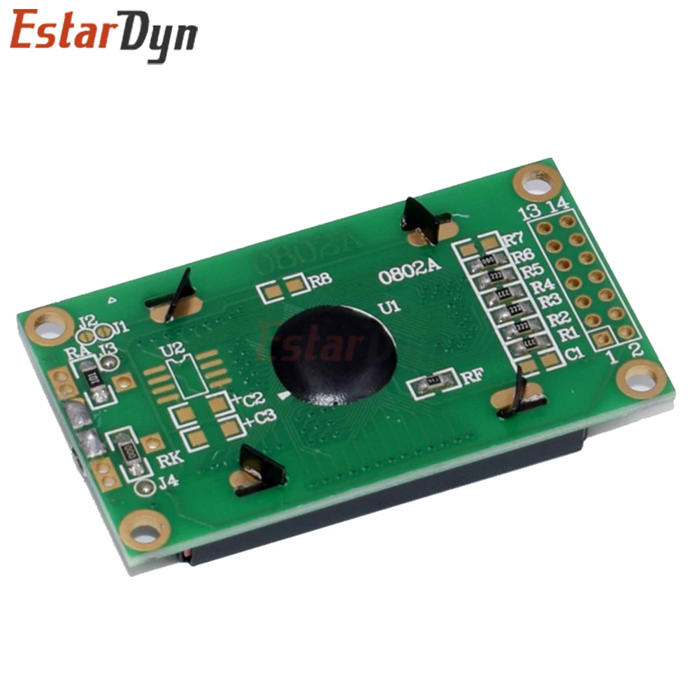 0802 LCD 8x2 Character LCD Display Module 5V LCM Blue Backlight For Arduino