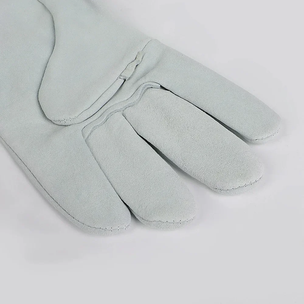 Arbeitshandschuhe, Schaffell-Leder, Arbeiter, Arbeit, Schweißen, Sicherheitsschutz, Garten, Sport, Motorradfahrer, verschleißfeste Handschuhe – Detail 11
